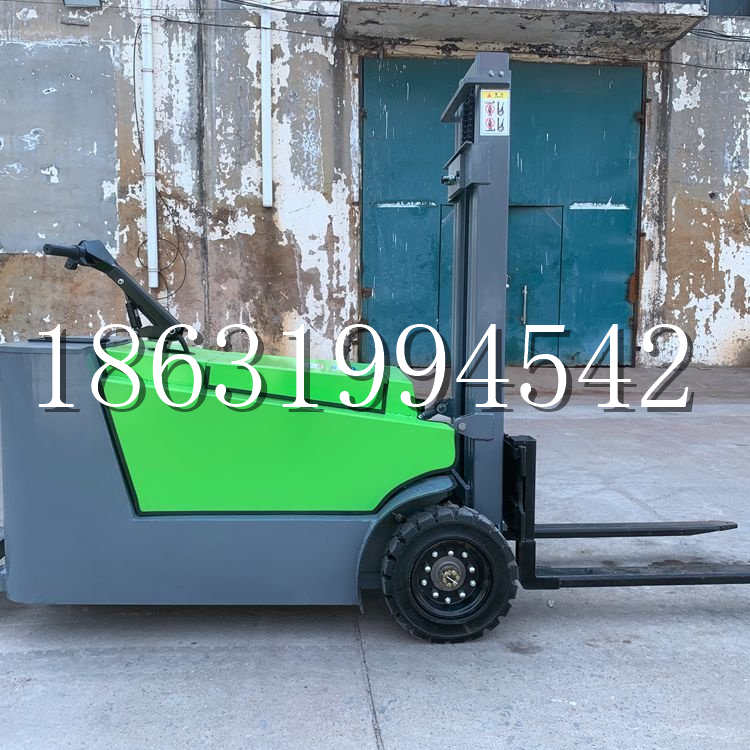 兴平市小型电动叉车1吨2吨步行站驾式电瓶堆高充电装卸车液压升降车铲车